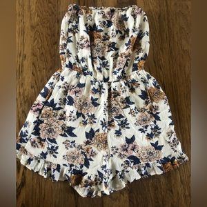 American Eagle Strapless Romper size xs short